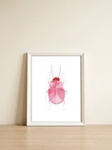 Sarcastic Beetle — framed, leaning against the wall thumbnail