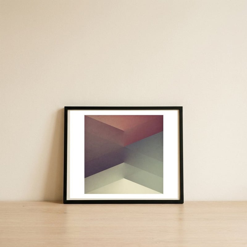RAD XIV — framed, leaning against the wall