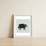 Yak — framed, leaning against the wall thumbnail