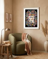 Graffiti 2021 New 36 framed in a tender room thumbnail