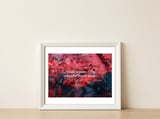 Poe #2 — framed, leaning against the wall thumbnail