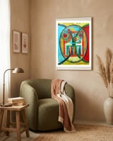 Composicion 4 framed in a tender room thumbnail