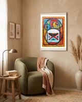 Composicion 7 framed in a tender room thumbnail