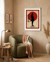Bushido Loyalty framed in a tender room thumbnail