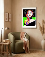 True Colours framed in a tender room thumbnail