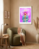 A Boy called George framed in a tender room thumbnail