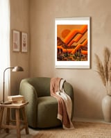 Desierto Solar framed in a tender room thumbnail