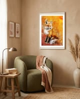 Fox framed in a tender room thumbnail