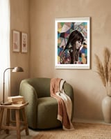 Francois Hardy  framed in a tender room thumbnail