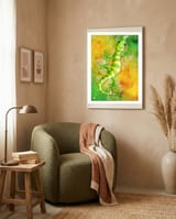 Lizard  framed in a tender room thumbnail