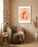 WHite Rabbit framed in a tender room thumbnail