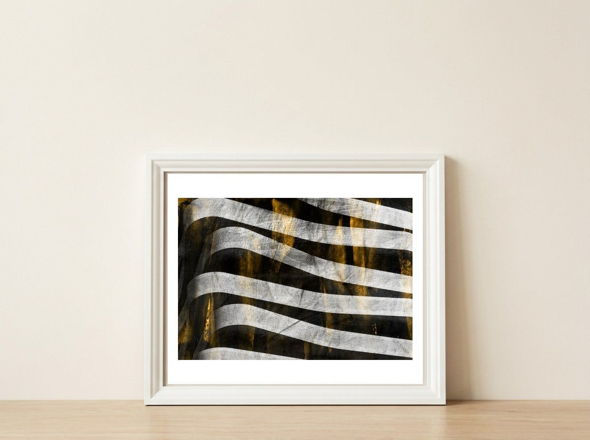 Brutal #2 — framed, leaning against the wall