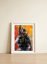 Buck — framed, leaning against the wall thumbnail