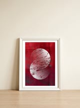 Lunas 1 — framed, leaning against the wall thumbnail