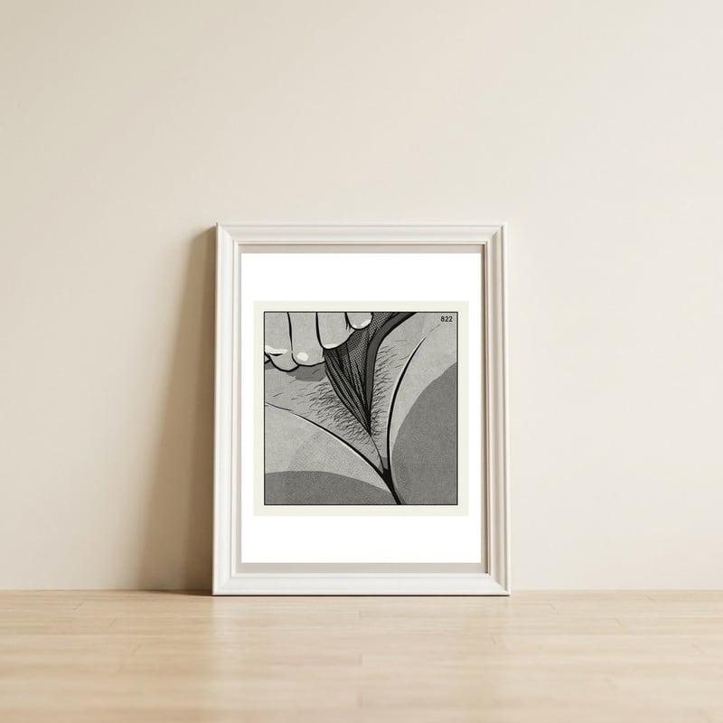 Flavors • 1 2 6  — framed, leaning against the wall