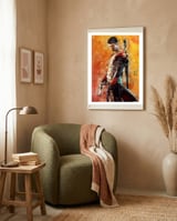 Dante Devil May Cry  framed in a tender room thumbnail