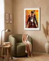 Dante Devil May Cry framed in a tender room thumbnail