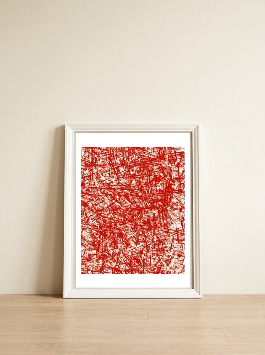 Sparks 2 — framed, leaning against the wall