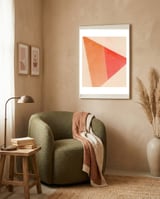 Balé De Jangadas 3 framed in a tender room thumbnail
