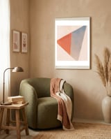 Balé De Jangadas 4 framed in a tender room thumbnail