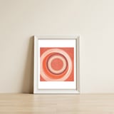 Circular Influence 5 — framed, leaning against the wall thumbnail