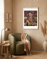 Viva La Vida framed in a tender room thumbnail