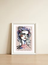 Alexa — framed, leaning against the wall thumbnail