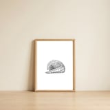 Pangolin — framed, leaning against the wall thumbnail