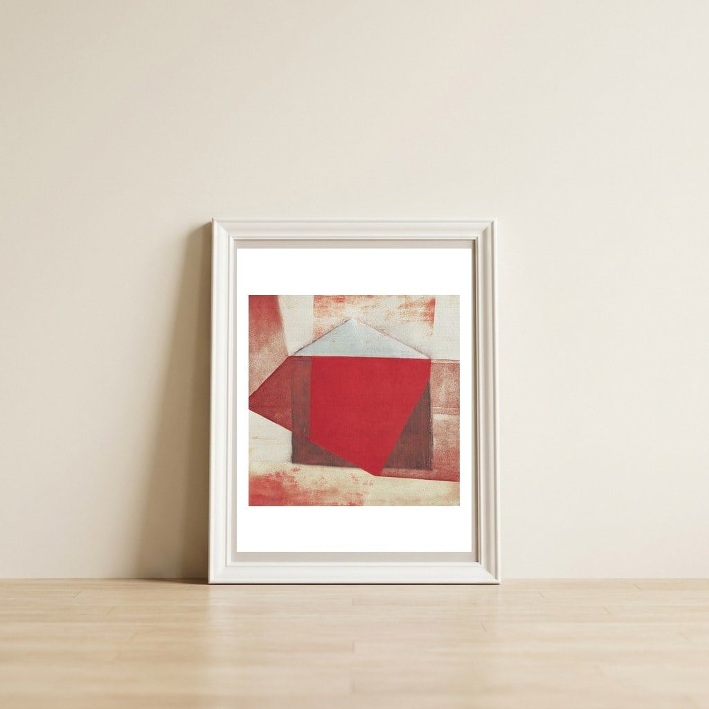 Corroded Alicerses 2 — framed, leaning against the wall