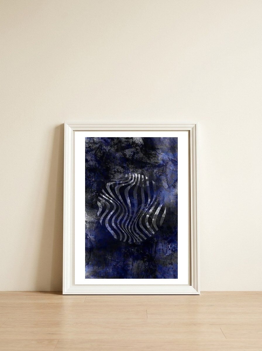 Artic #3 — framed, leaning against the wall