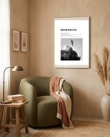 SPACE SHUTTLE framed in a tender room thumbnail