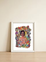 Graffiti 2021 New 19 Copia — framed, leaning against the wall thumbnail