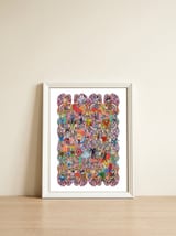 Graffiti 2021 New 22 Copia — framed, leaning against the wall thumbnail