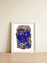 Graffiti 2021 New 33 Copia — framed, leaning against the wall thumbnail