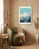 HEAVENLY BIRDS III-B Portrait framed in a tender room thumbnail