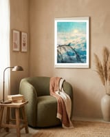 HEAVENLY BIRDS III-B2 framed in a tender room thumbnail