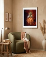 Leo Zodiac Sign framed in a tender room thumbnail