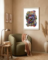 New Graffiti 2 framed in a tender room thumbnail
