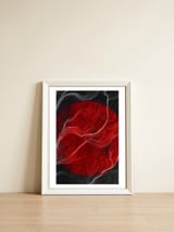 Luna Roja #3 — framed, leaning against the wall thumbnail