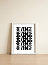 REVENGE II — framed, leaning against the wall thumbnail