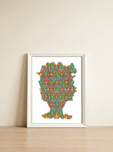 New Graffiti 21 — framed, leaning against the wall thumbnail