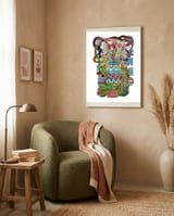 New Graffiti 24 framed in a tender room thumbnail