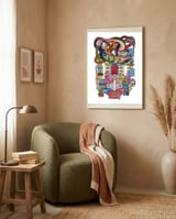 New Graffiti 27 framed in a tender room thumbnail