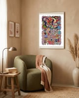 New Graffiti 31 framed in a tender room thumbnail