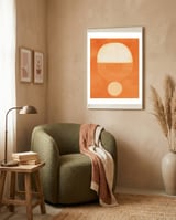 Lunar Eclipse framed in a tender room thumbnail