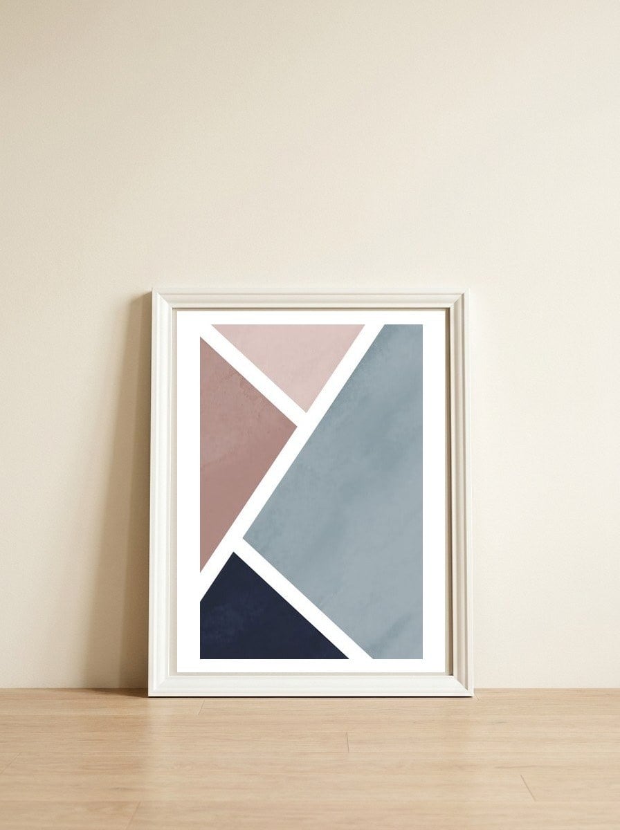 PERFECT RATIO II.II — framed, leaning against the wall