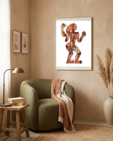New Graffiti 53 framed in a tender room thumbnail