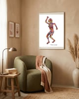New Graffiti 63 framed in a tender room thumbnail