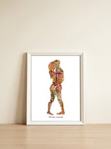 New Graffiti 72 — framed, leaning against the wall thumbnail