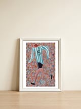 New Graffiti 83 — framed, leaning against the wall thumbnail